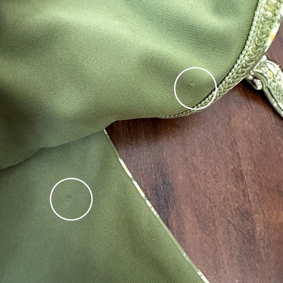 NWT MATTEAU Floral Print Petite Brief Bikini Bottom in Spring Daisy - Picture 7 of 10